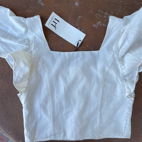 NWT Zara cropped blouse - Picture 5 of 7
